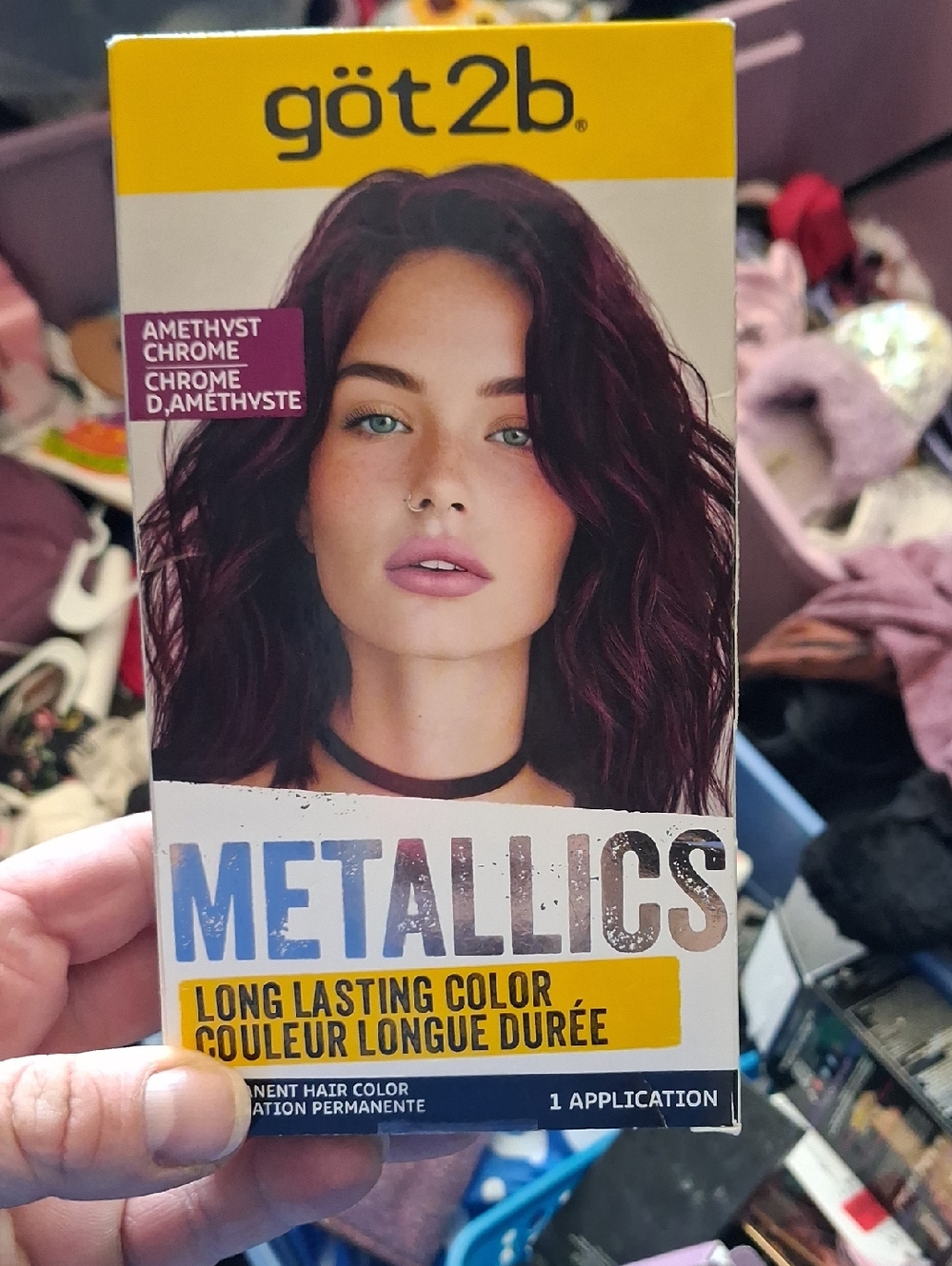 göt2b Metallic Vibrant Hair Color - Silver/Gray